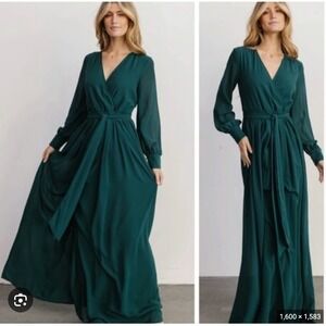 Baltic Born Green Formal Dress Size XXL Lydia NWT Hunter Green Bridesmaid